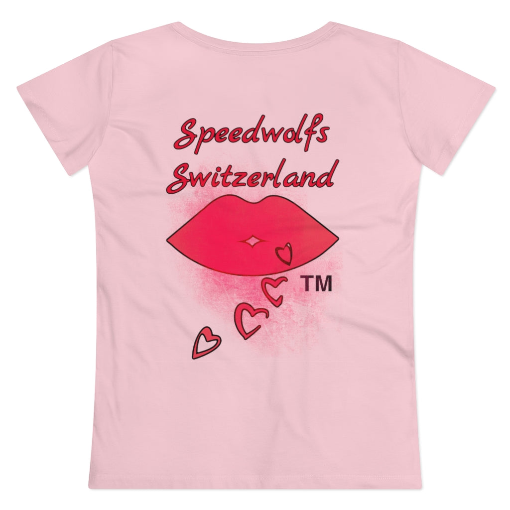 Wolfer Kiss Organic Women's T-shirt